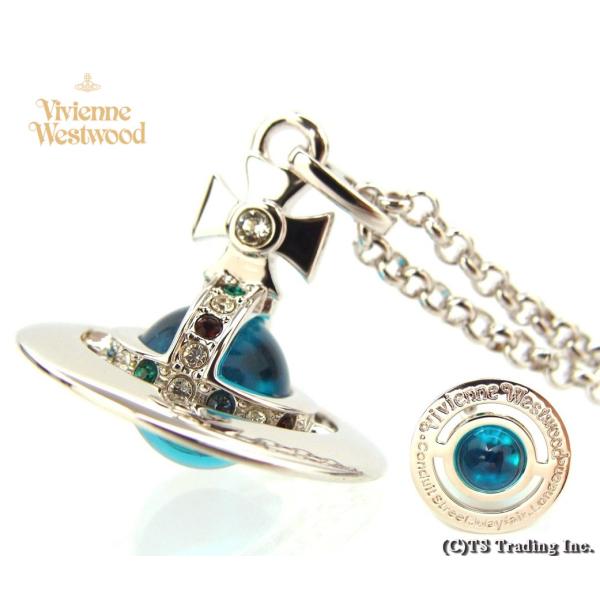 VivienneWestwood｜ミディアムオーブネックレス ライトブルー