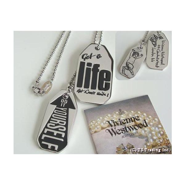 ヴィヴィアンウエストウッド マン タグ ペンダント TAG PENDANT ヴィヴィアンウエストウッド ネックレス ペンダント