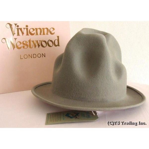 ヴィヴィアンウエストウッドワールズエンドVivienne Westwood ファレル Felt Mountain hat ワ―ルズエンド 限定 フエルト マウンテン ハット (Light-グレー) ヴィヴィアンウエストウッドワールズエンドVivienne Westwood ファレル Felt Mountain hat ワ―ルズエンド 限定 フエルト マウンテン ハット (Light-グレー)