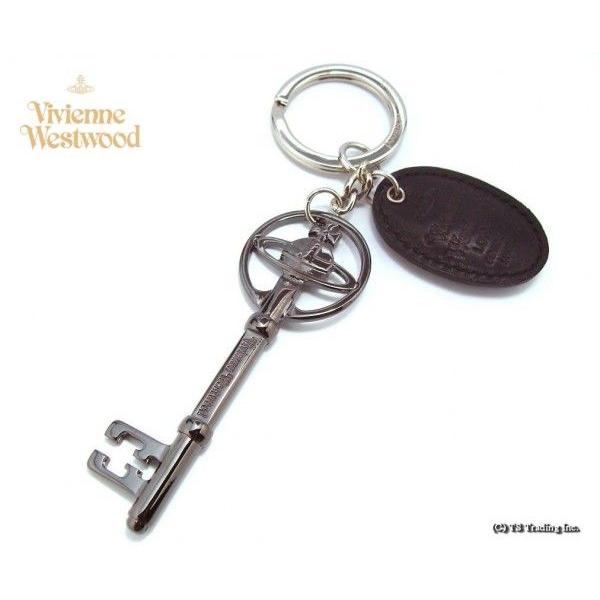 Vivienne Westwood ヴィヴィアン ウエストウッド Orb Keycharm Keyring オーブ 鍵チャーム型 キーリング ガンメタ