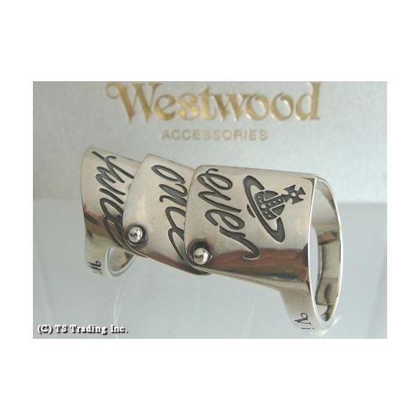 ヴィヴィアンウエストウッド アーマーリング L SV925 正規品♥超美品♥ヴィヴィアンウエストウッドアーマーリング