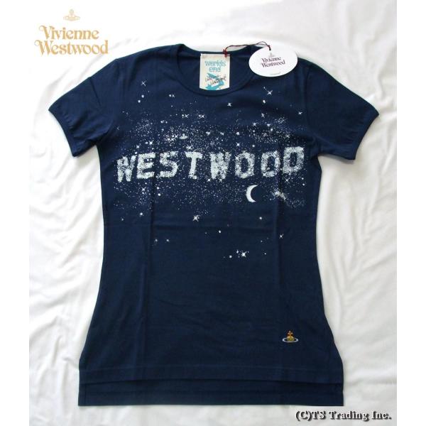 Vivienne Westwood ヴィヴィアンウエストウッド Milky Way Tee ミルキーウェイ Tシャツ (NV-SUO)