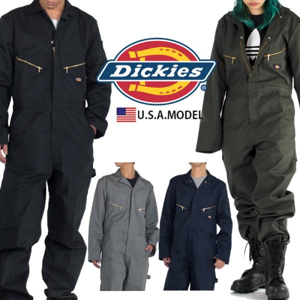 ディッキーズ 長袖 つなぎ Dickies ツナギ 作業着 S M L Xl 2xl メンズ レディース アメカジ おしゃれ オールインワン 車 バイカー イベント 作業服 Dck4879 Playerz 通販 Yahoo ショッピング
