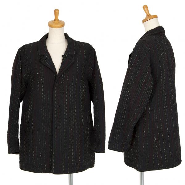 asha by MDS イッセイミヤケ インド綿ワンピース 美品 HaaT イッセイミヤケ 花柄 刺繍 ワンピース インド綿