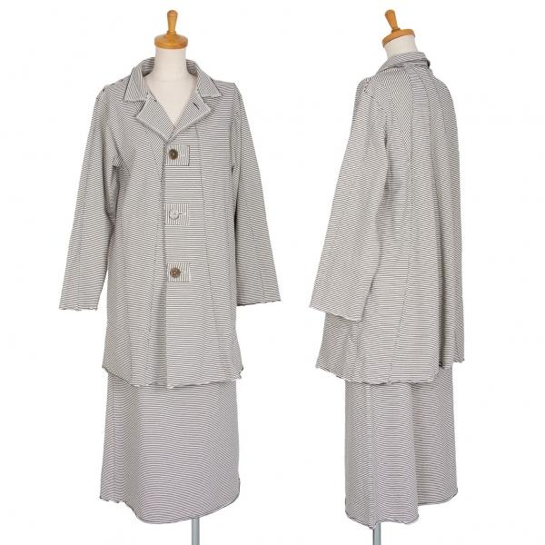 ヨーガンレールJURGEN LEHL コットンボーダーカットセットアップ  