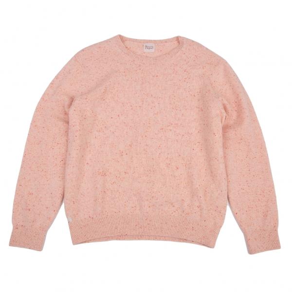 パパスpapas カシミヤ混ウールネップニットセーター ピンク48m メンズ K 1006 プレイフル Yahoo ショッピング店 通販 Yahoo ショッピング