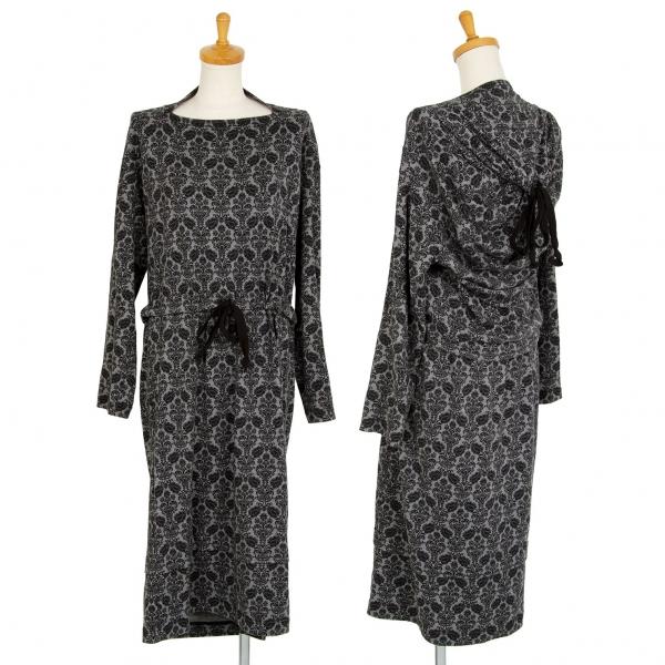 タオ コムデギャルソンtao COMME des GARCONS リーフ総柄コード絞り