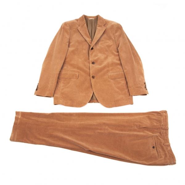 パパスpapas カシミヤ混コーデュロイ3bセットアップスーツ キャメル48m 50l メンズ K プレイフル Yahoo ショッピング店 通販 Yahoo ショッピング