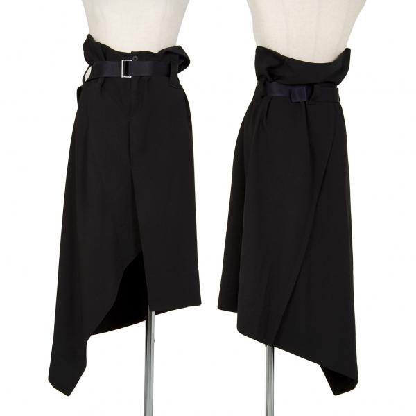 美品 イッセイミヤケ HaaT デザインスカート プリーツ ロング丈