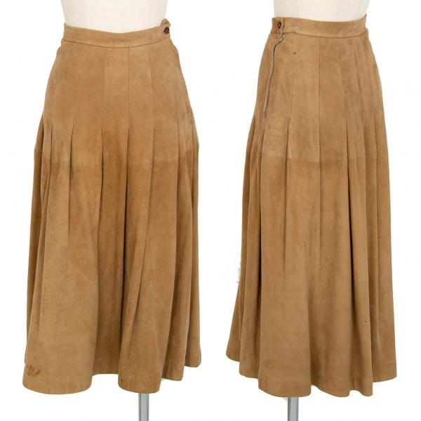 COMME des GARCONS（コムデギャルソン） スエードボックスプリーツ