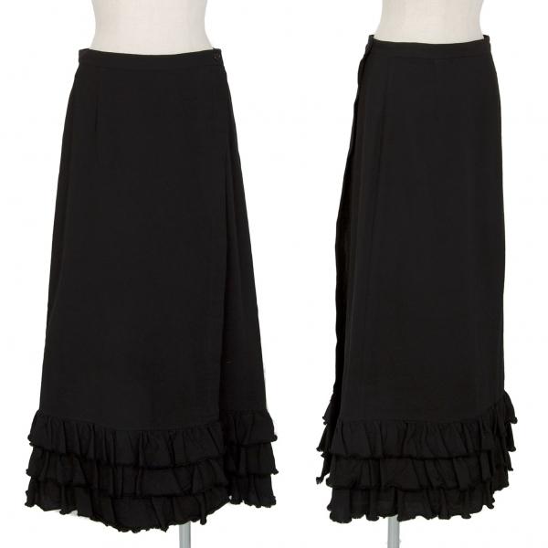 トリココムデギャルソンtricot COMME des GARCONS 製品染めコットン裾