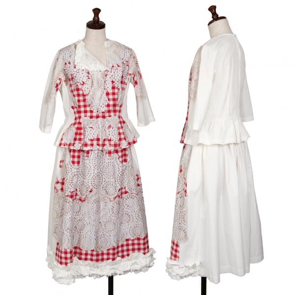 COMME des GARCONS コムコム コムデギャルソンCOMME レースチェック  