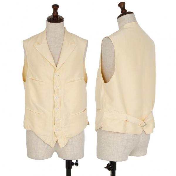 ヨウジヤマモト ファムYohji Yamamoto FEMME シルクジレベスト