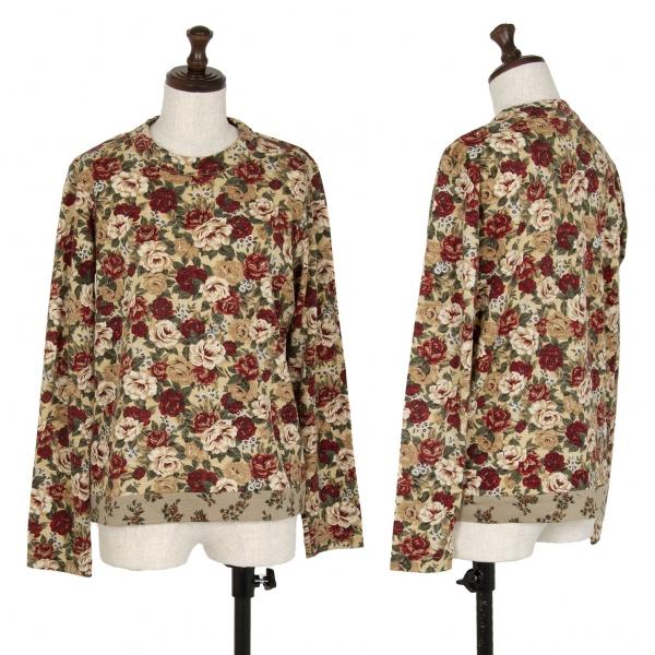 トリココムデギャルソンtricot COMME des GARCONS 裾切替花柄 