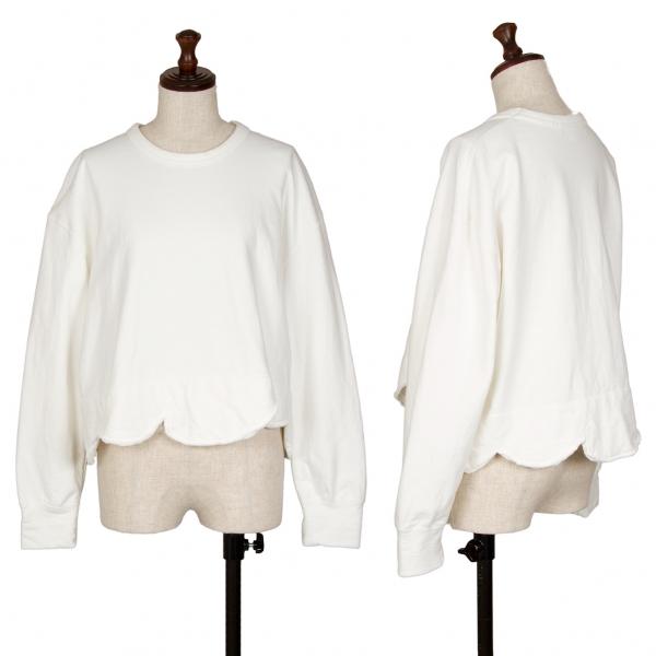 コムコム コムデギャルソンCOMME des GARCONS 裾カッティングデザイン