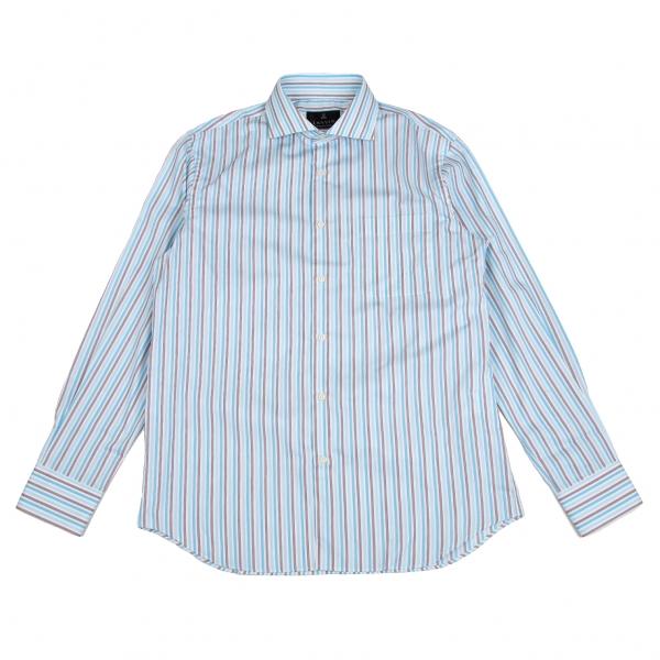 ランバンコレクションLANVIN collection コットンマルチストライプ