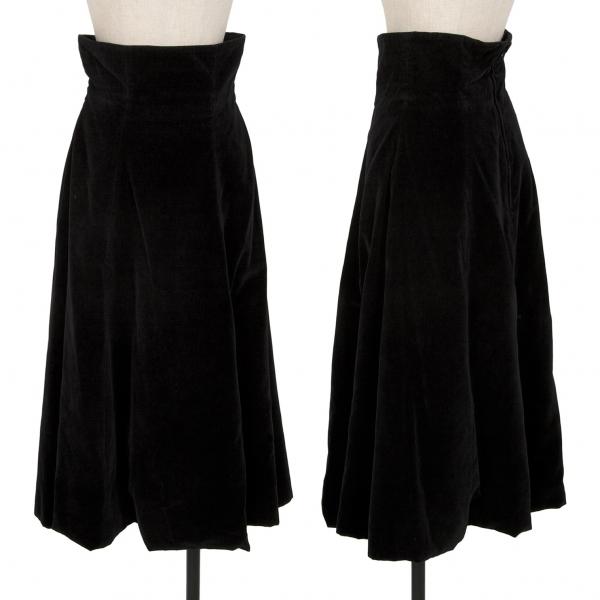 コムデギャルソン ノアールCOMME des GARCONS NOIR ベロアフレア 
