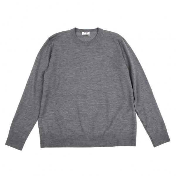 アクネストゥディオスAcne Studios メリノウールクルーネックニット