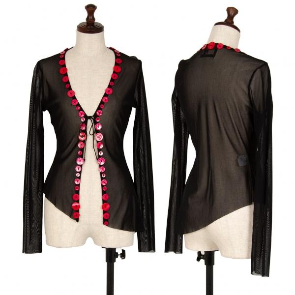 ジャンポールゴルチエJean Paul GAULTIER PARIS ボタン装飾パワー  