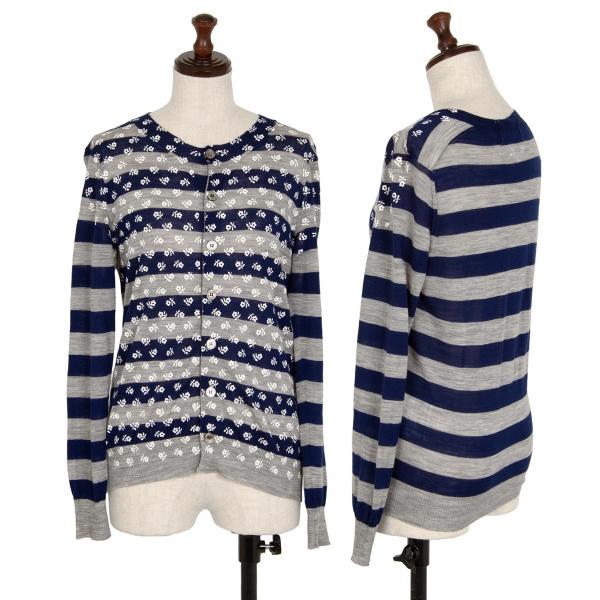 トリココムデギャルソンtricot COMME des GARCONS 花柄プリント  