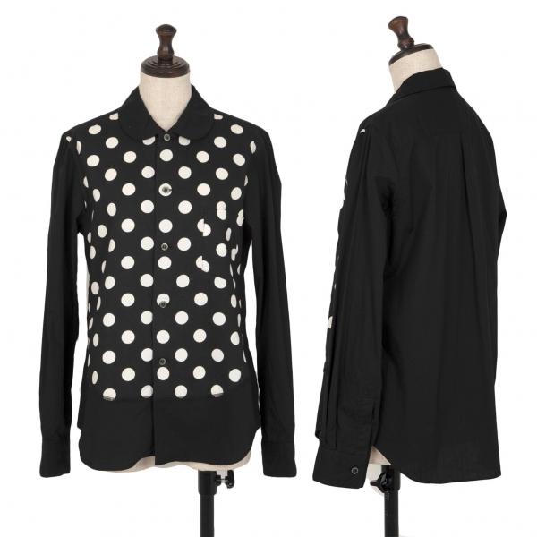 COMME des GARCONS ブラックコムデギャルソンBLACK フロントドット 