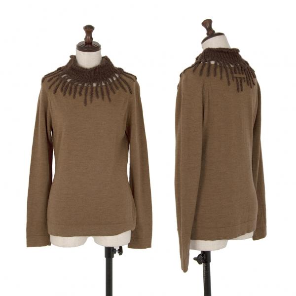 Jean Paul GAULTIER ゴルチエ　ハイネック ローゲージニット Jean Paul GAULTIER ゴルチエ ハイネック ローゲージニット