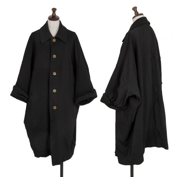 コムデギャルソンCOMME des GARCONS エステル製品染め袖ロールアップ 