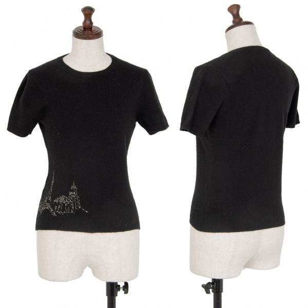 KEITA MARUYAMA（ケイタマルヤマ） エッフェル塔ステッチ刺繍半袖