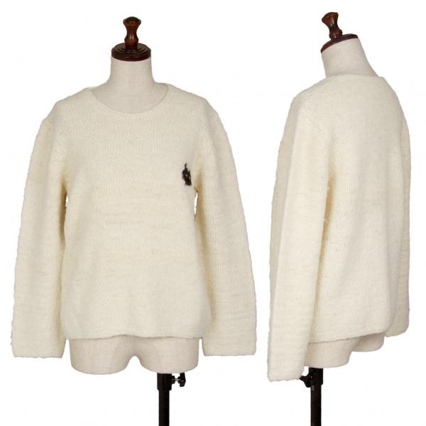 Jurgen Lehl ヨーガンレール ニット アルパカ・シルク混 グレー系