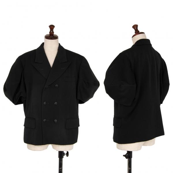 コムコム コムデギャルソンCOMME des GARCONS ウールダブルジャケット  