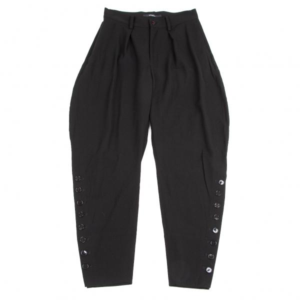 リミフゥLIMI feu ウールギャバジョッパーズパンツ 黒S 【レディース 
