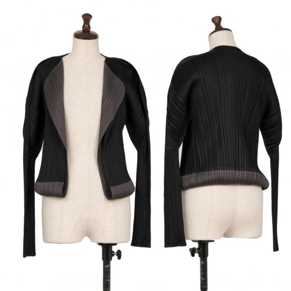 PLEATS PLEASE プリーツプリーズPLEATS バイカラーレイヤードプリーツ  