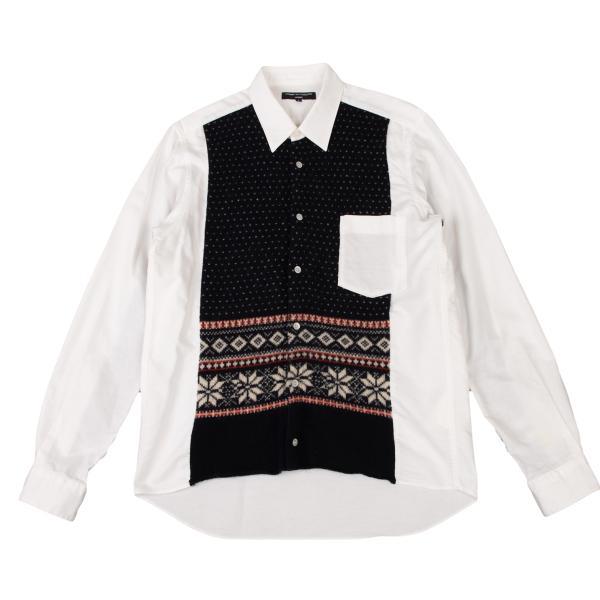 COMME des GARCONS HOMME 裁断デザインBDシャツ