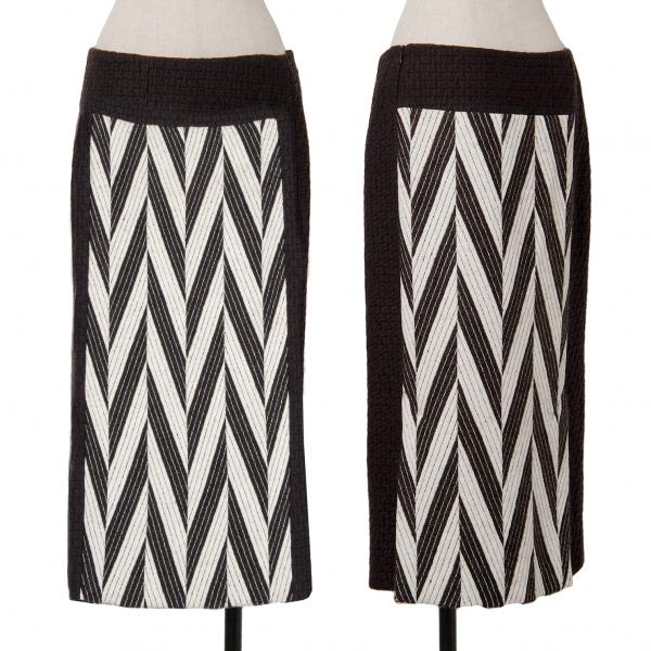 DRIES VAN NOTEN（ドリス ヴァン ノッテン） ヘリンボーン織り切替