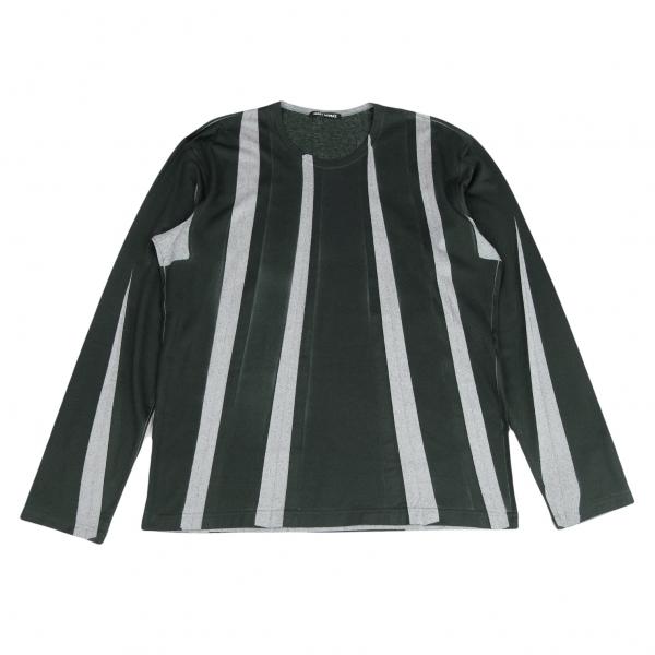 イッセイミヤケ メンISSEY MIYAKE MEN プリーツストライププリント 