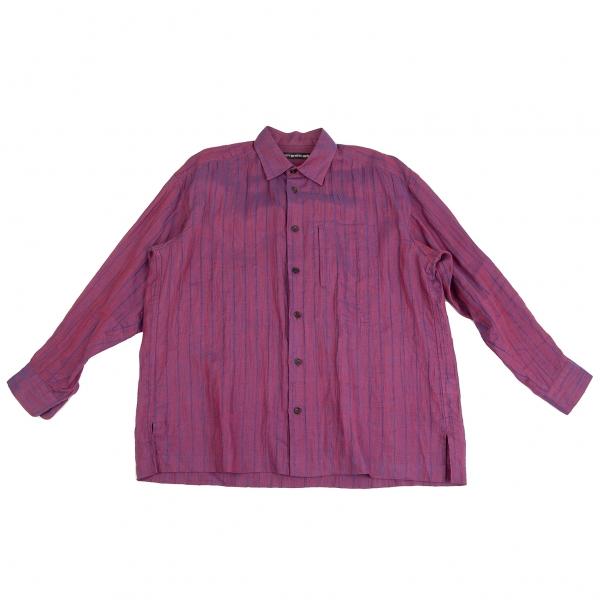 ISSEY MIYAKE イッセイミヤケ メンISSEY MEN リネンドビーストライプ 