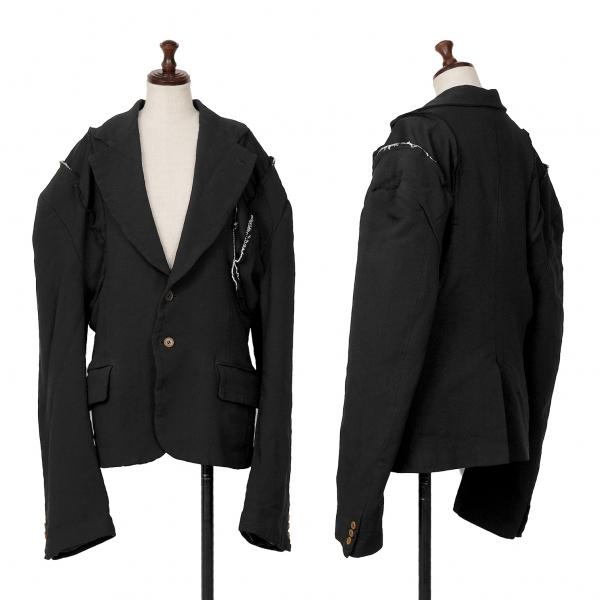 COMME des GARCONS コムデギャルソンCOMME 断ち切りデザイン2B COMME des GARCONS コムデギャルソンCOMME 断ち切りデザイン2B