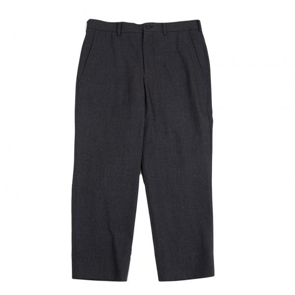 コムコム コムデギャルソンCOMME des GARCONS ウールテーパードパンツ 