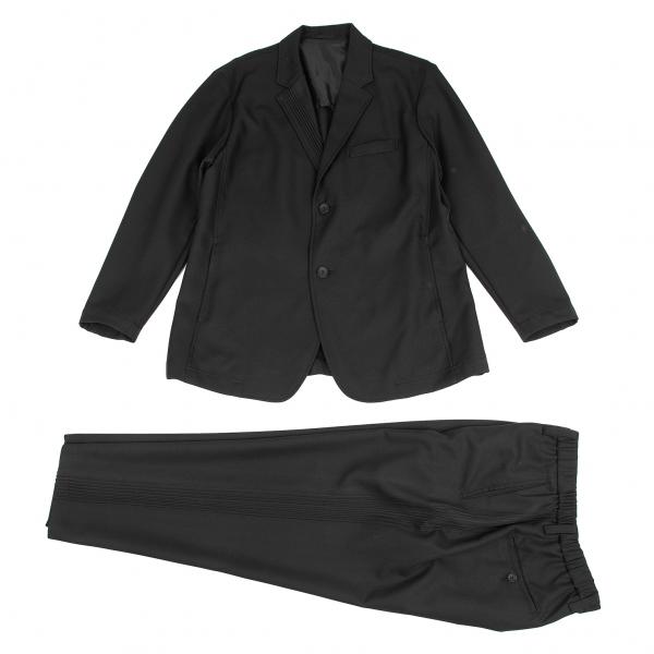 イッセイミヤケ メンISSEY MIYAKE MEN ポリサイドプリーツライン 