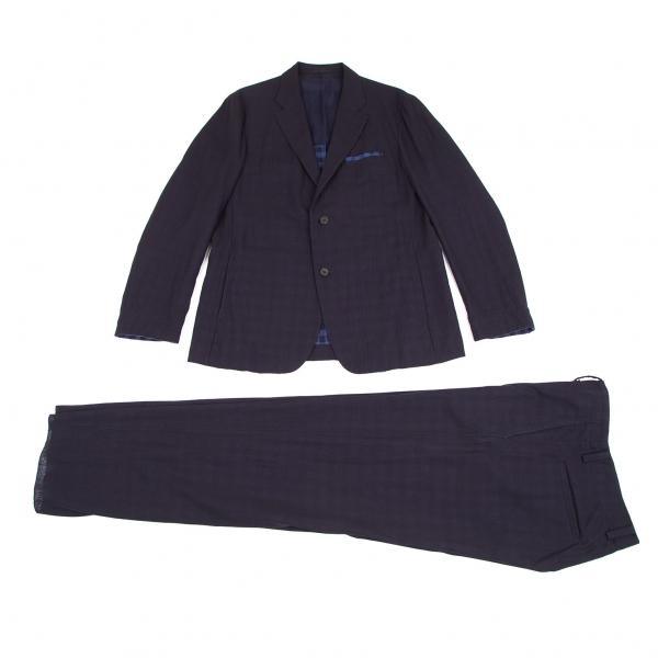 ISSEY MIYAKE イッセイミヤケ メンISSEY MEN 裏ブロックチェック ISSEY MIYAKE イッセイミヤケ メンISSEY MEN 裏ブロックチェック