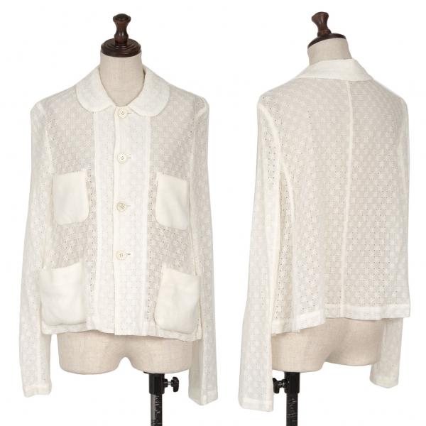 COMME des GARCONS コムコム コムデギャルソンCOMME レース刺繍  