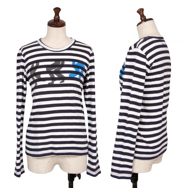 COMME des GARCONS コムコム コムデギャルソンCOMME プリントボーダー 
