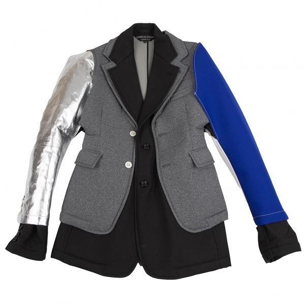 COMME des GARCONS HOMME PLUS レイヤード ジャケット Comme des Garçons Homme Plus Button Layered Blazer – Antidote