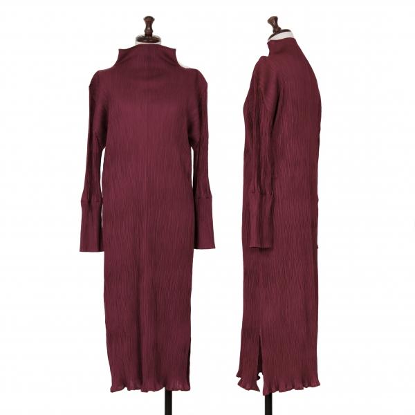 PLEATS PLEASEプリーツプリーズ ハイネックワンピース4 PLEATS PLEASE（プリーツ プリーズ） プリーツハイネックワンピース