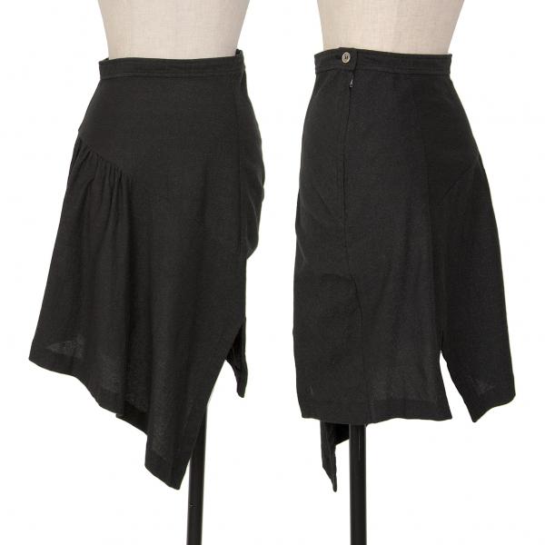 COMME des GARCONS（コムデギャルソン） コットンアシンメトリー切替