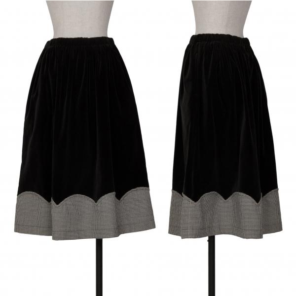 ローブドシャンブル COMME des GARCONS ベロアスカート robe de chambre COMME des GARCONS ローブドシャンブル