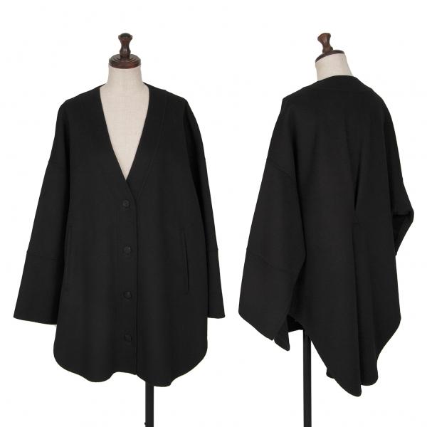 ルフィル　LEPHIL ピュアカシミア　ノーカラー　コート ルフィルLEPHIL ピュアカシミアノーカラーコート