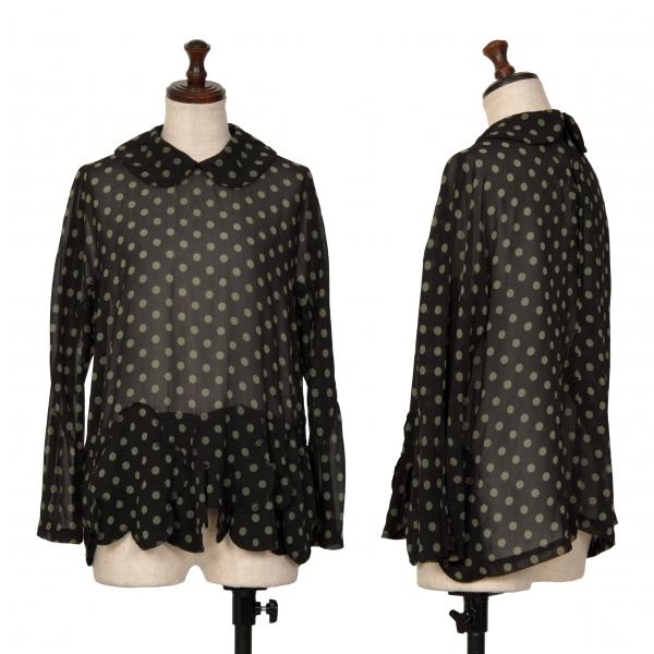 COMME des GARÇONS コムデギャルソン　ブラウス コムデギャルソン ガール 定番 長袖シャツ-ブラウス