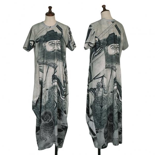 COMME des GARCONS（コムデギャルソン） 雪村水墨画プリント半袖