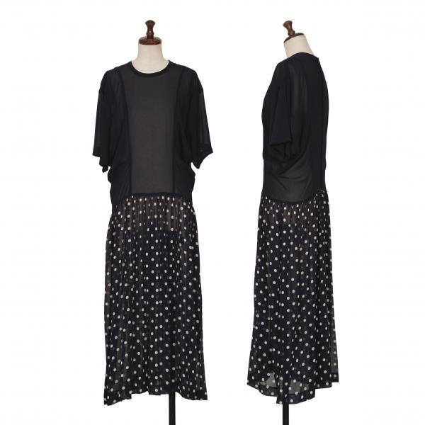 COMME des GARCONS コムデギャルソンCOMME シースルードット切替  